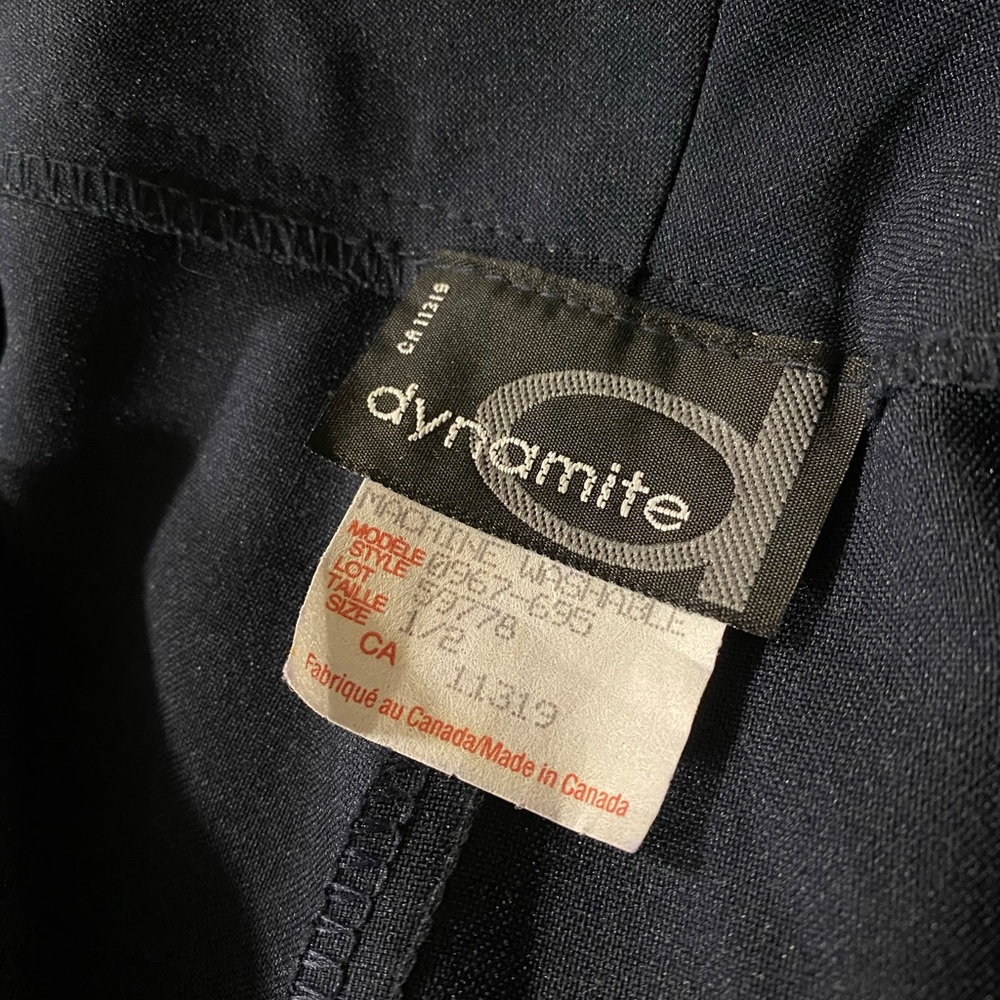 Deep Navy Blue Dynamite Dress Pants